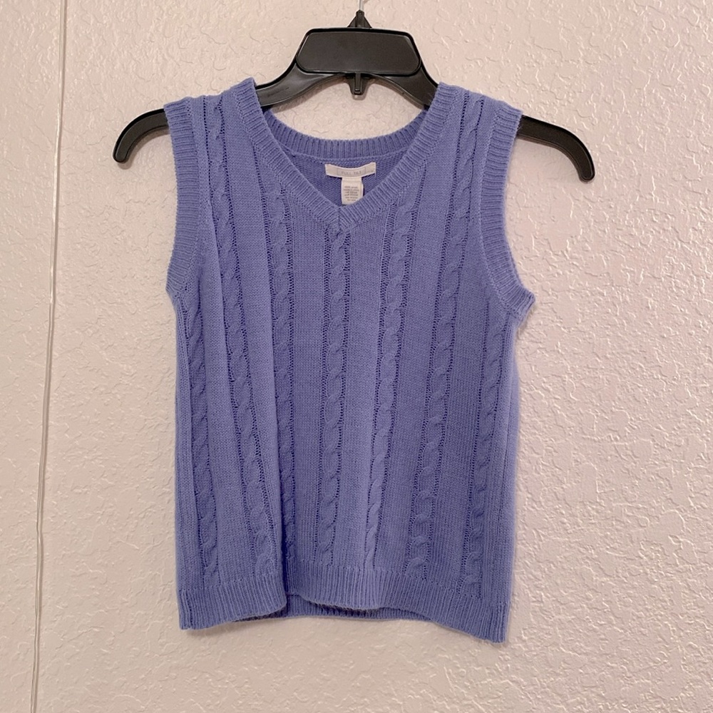 Full Tilt Sweater Vest Light blue
